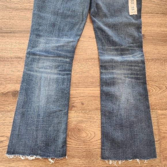 NWT Silver Bootcut Ankle Kicker IZZY Distressed Jeans - Picture 7 of 7